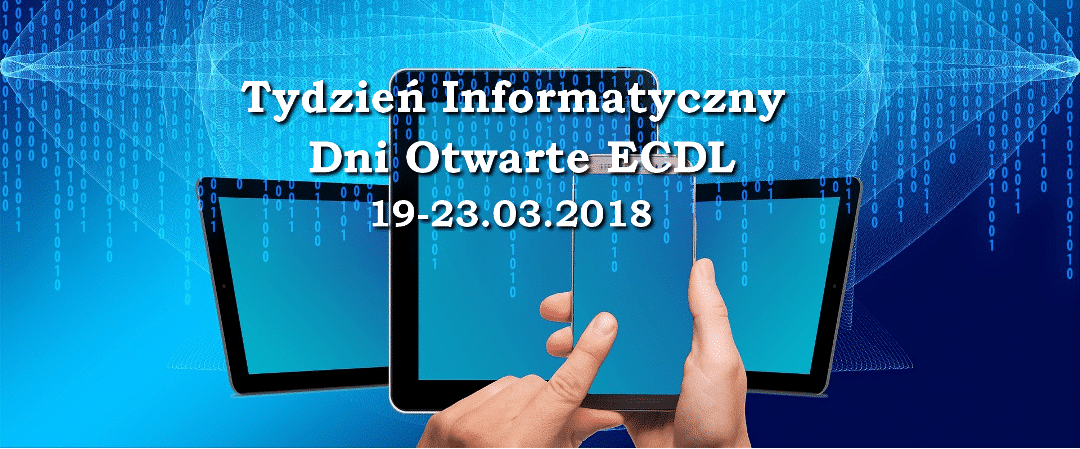 Tydzień Informatyczny – Dni Otwarte ECDL
